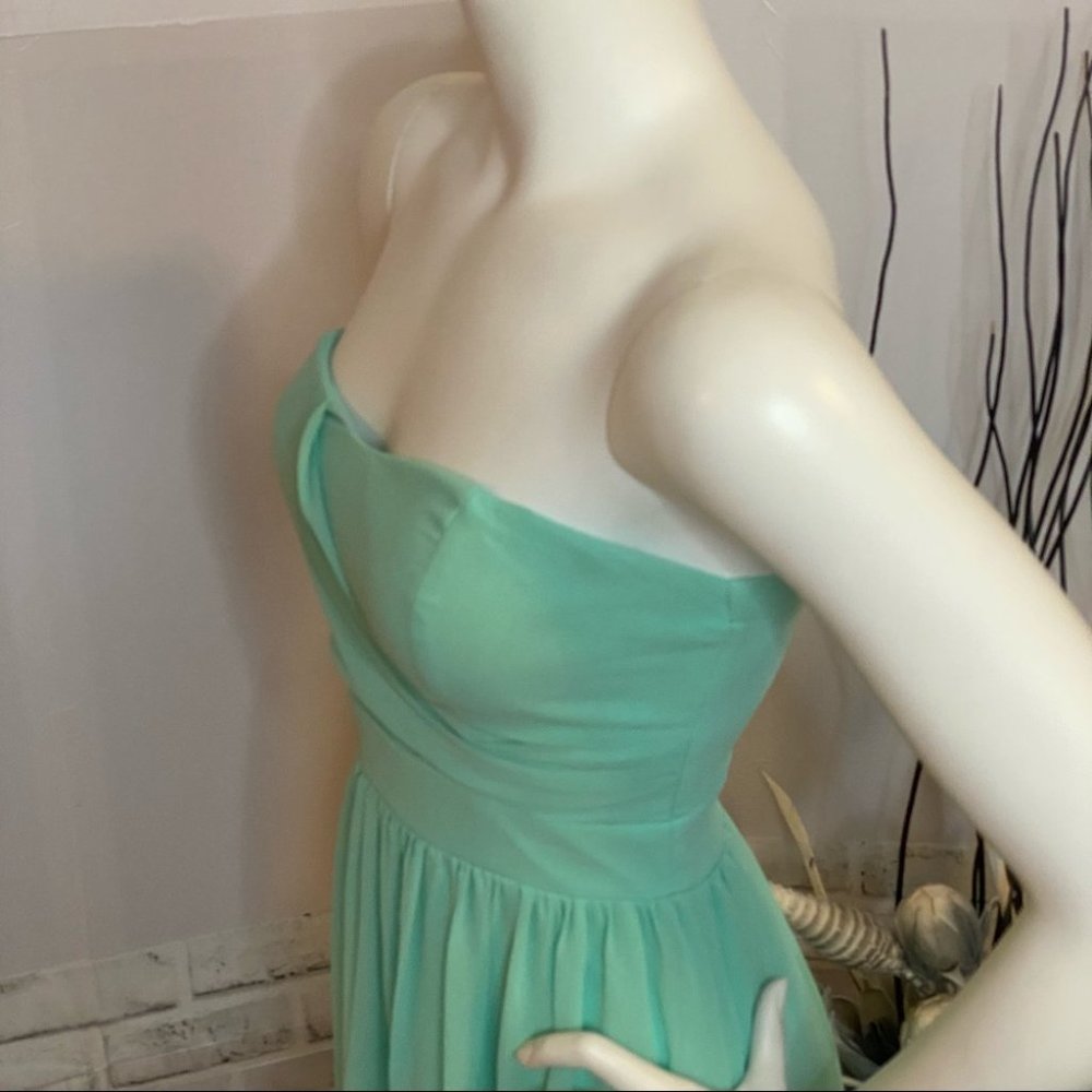 Guess Strapless Mint Mini Dress - Picture 3 of 11